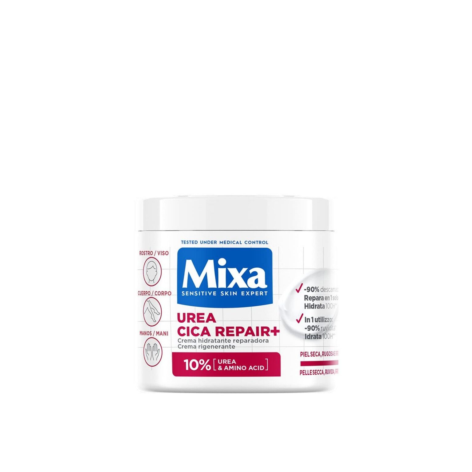 mixa urea cica repair restoring balm 400ml 1