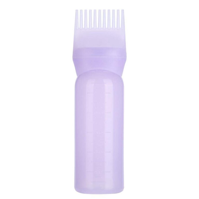 Applicateur d'huile avec peigne 180ml violet