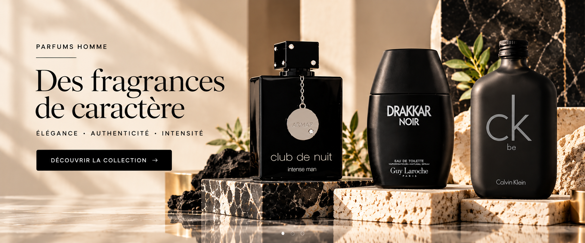 Parfums homme : élégance et caractère